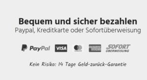 Bezahloptionen Online-Kochkurs 7 Hauben