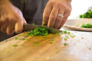 kochen lernen kurs - schhnitttechnik